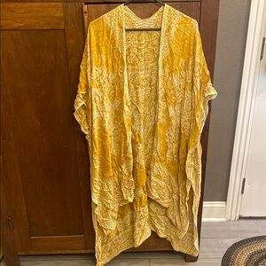 Ruggine Gold Patterned Kimono